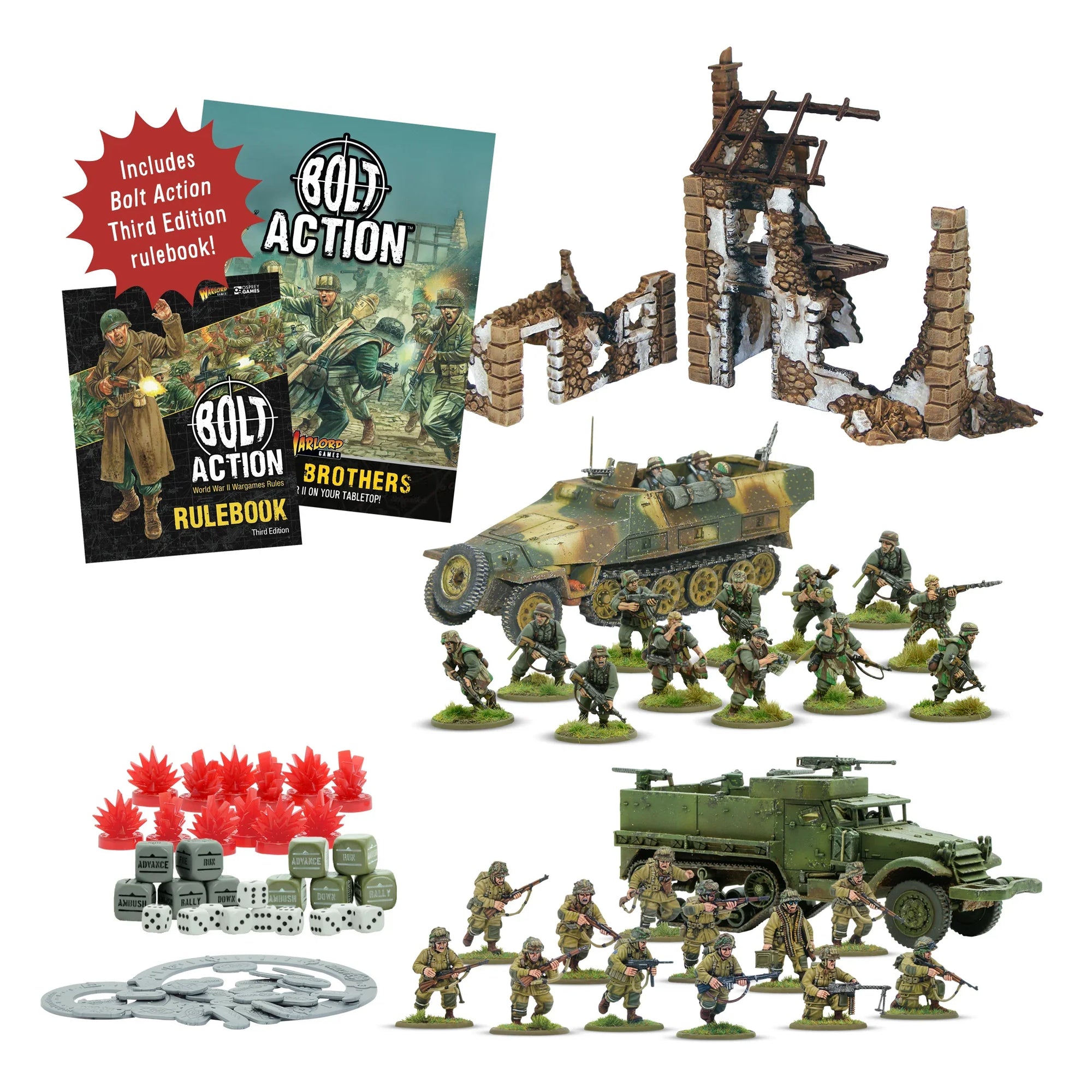 WW2 Plastic and Metal Miniatures