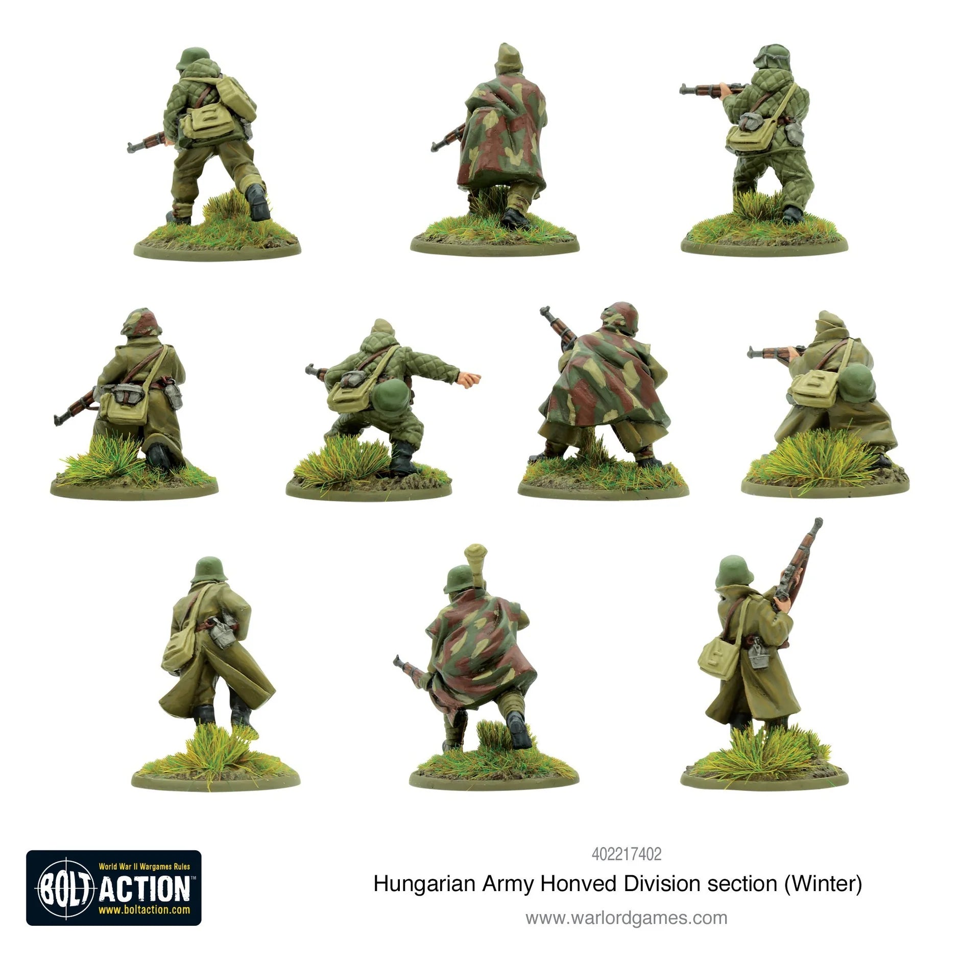 Hungarian WW2 1/56 Plastic and Metal Model Kits