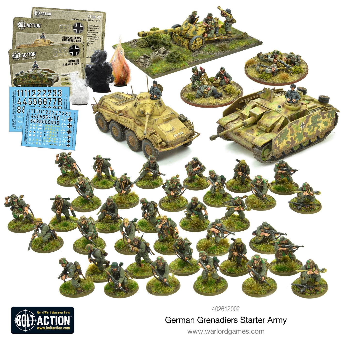 WW2 Miniature Starter Armies Plastic and Metal Kits