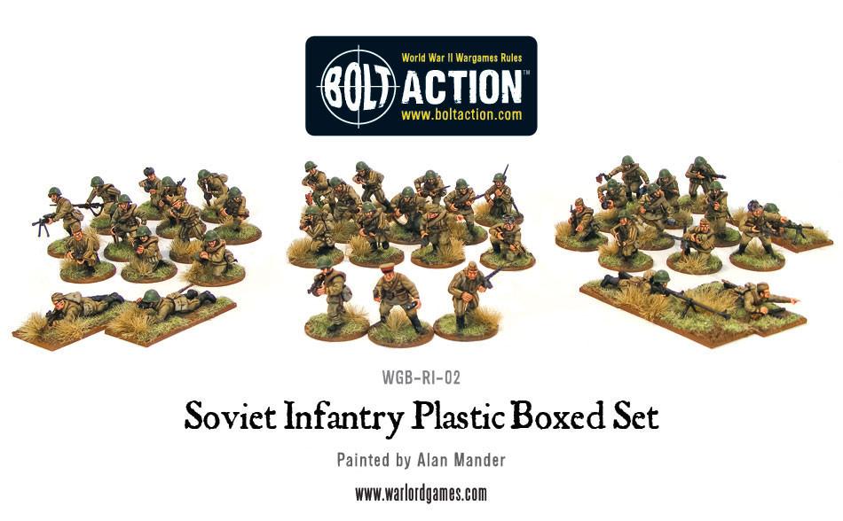 Soviet WW2 1/56 Plastic and Metal Model kits