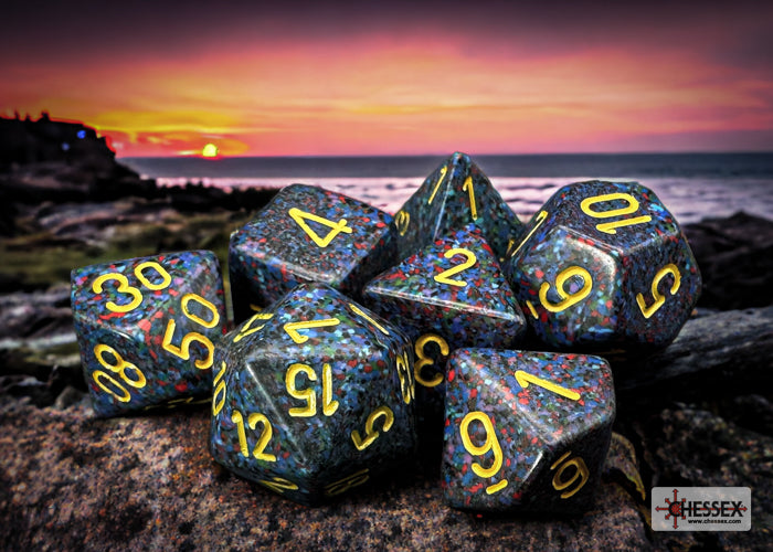 Speckled Twilight Polyhedral 7-Dice Set