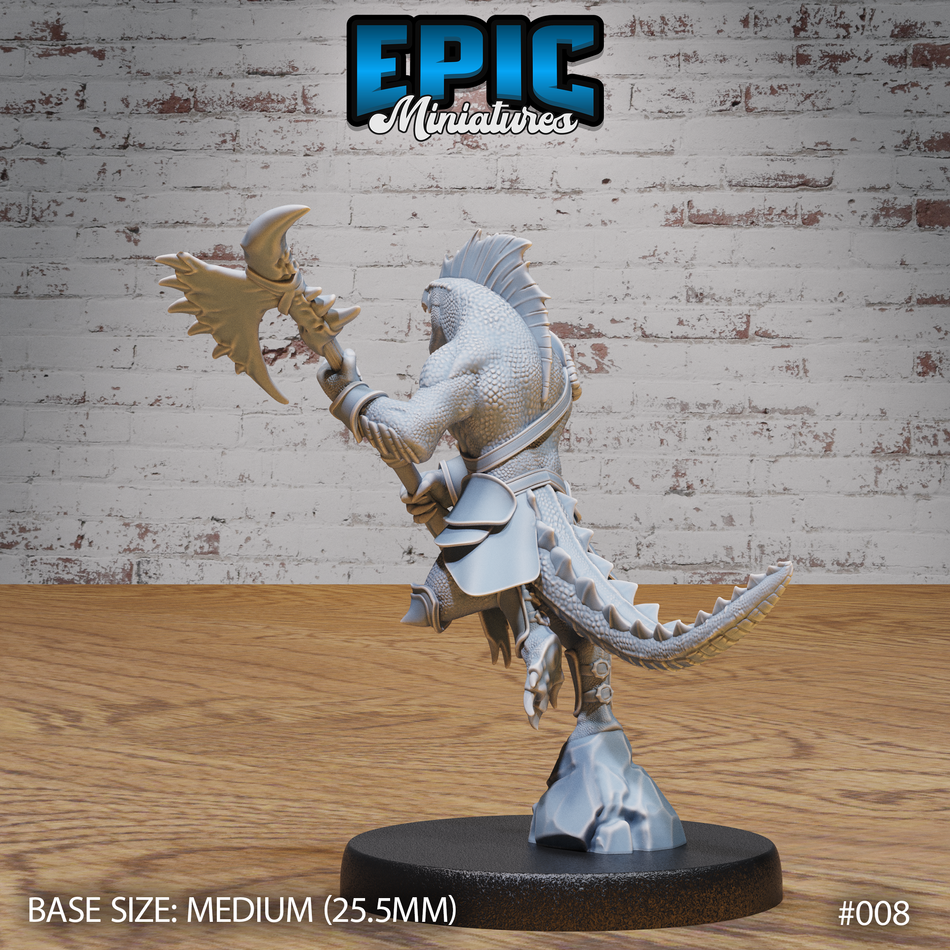 Lizard Folk Army Axe