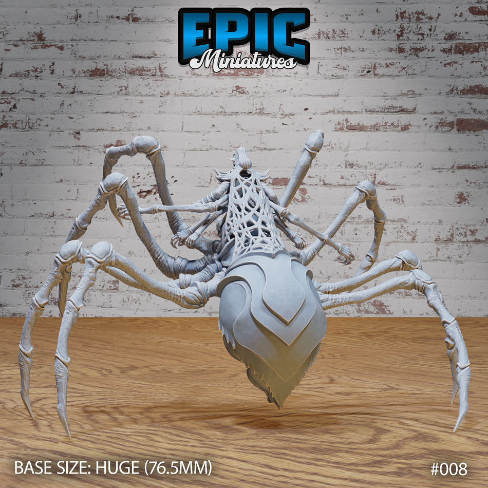 Spider Elf Goddess Attacking 3D Print