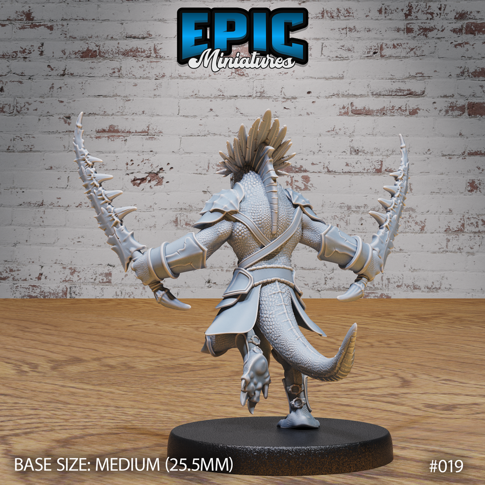 Lizard Folk Army Dual Swords