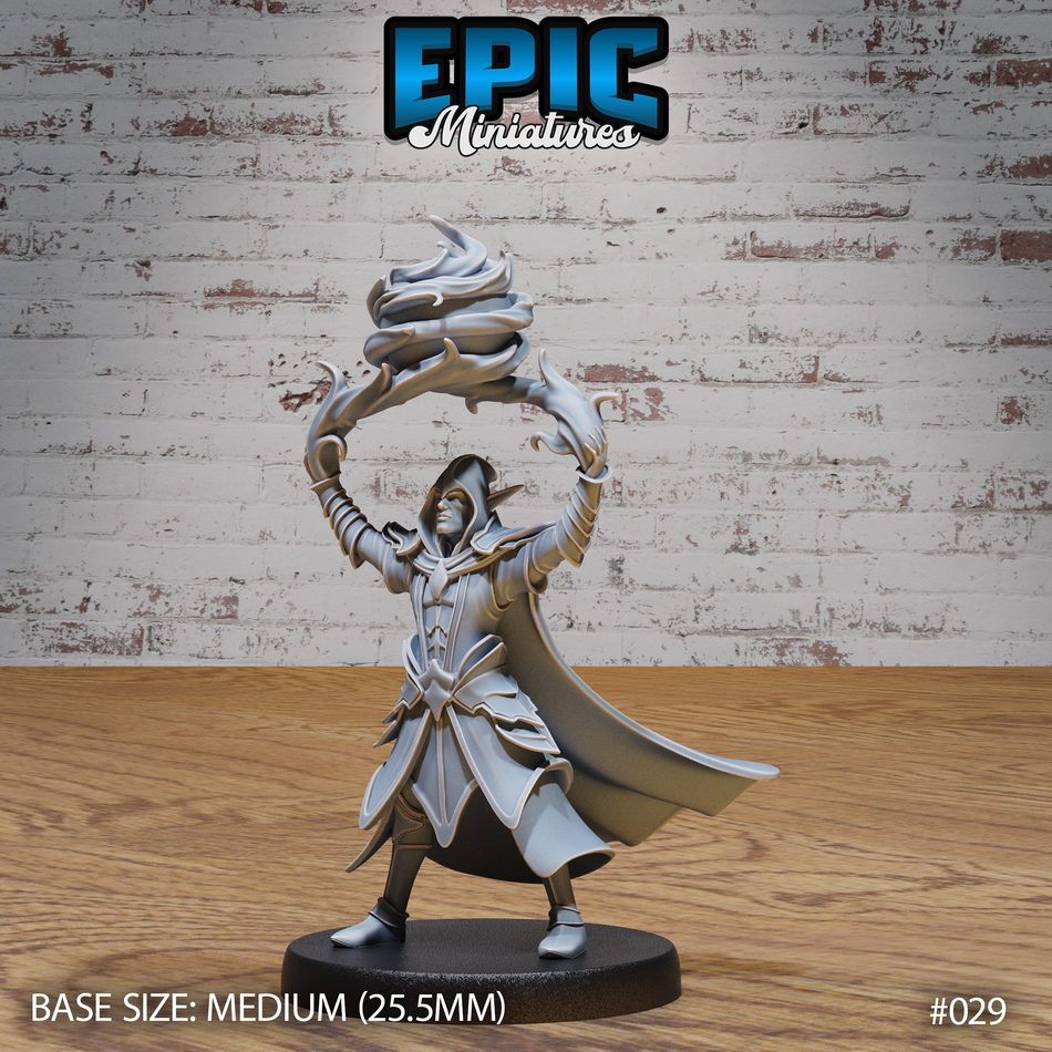 Dark Elf Army Archmage 3D Print