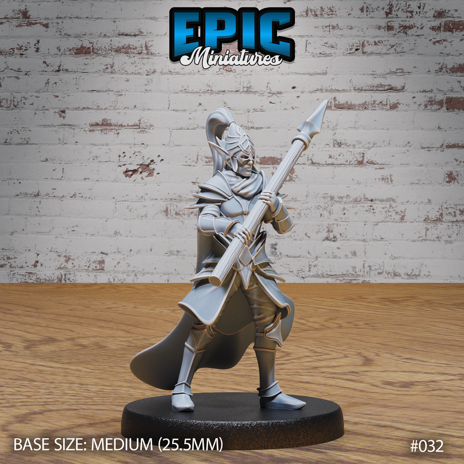 Dark Elf Army Ballista Operator 3D Print