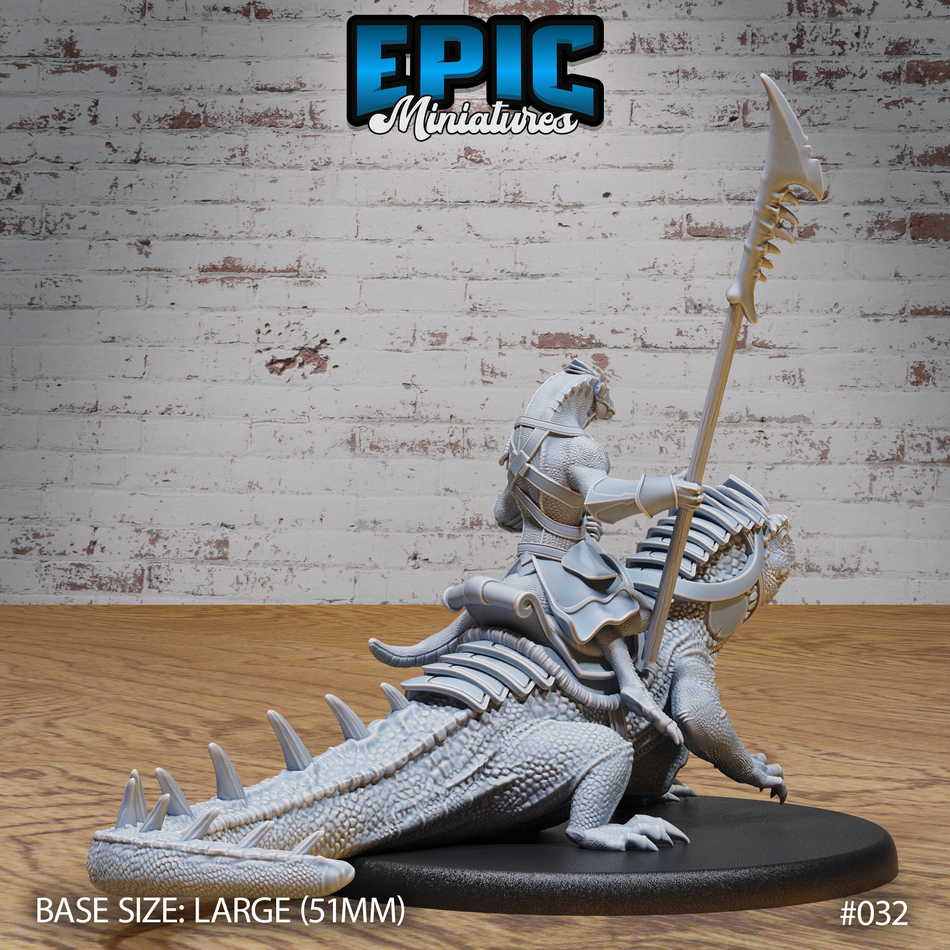 Lizard Folk Army Reptile Spearman