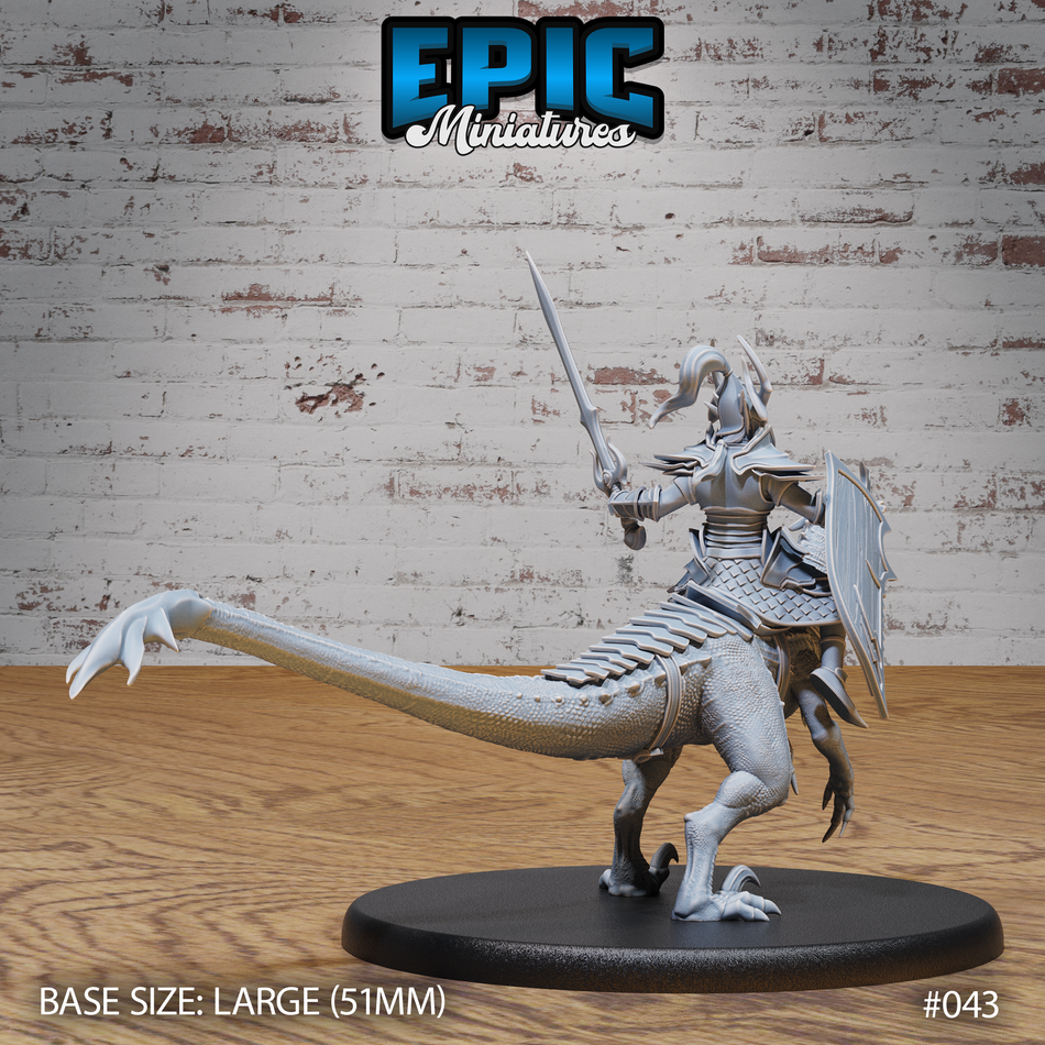 Dark Elf Raptor Rider 3D Print