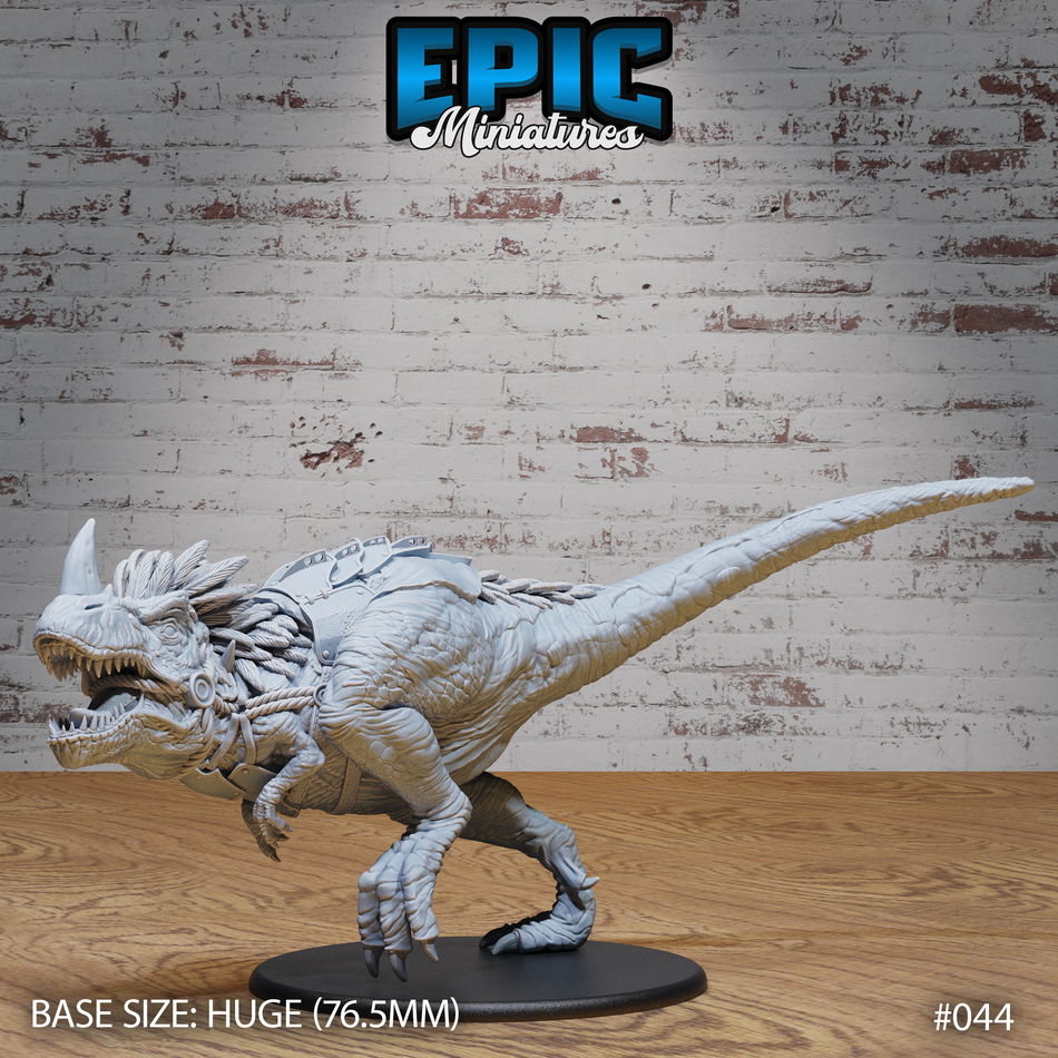 Horned Rex Chasing