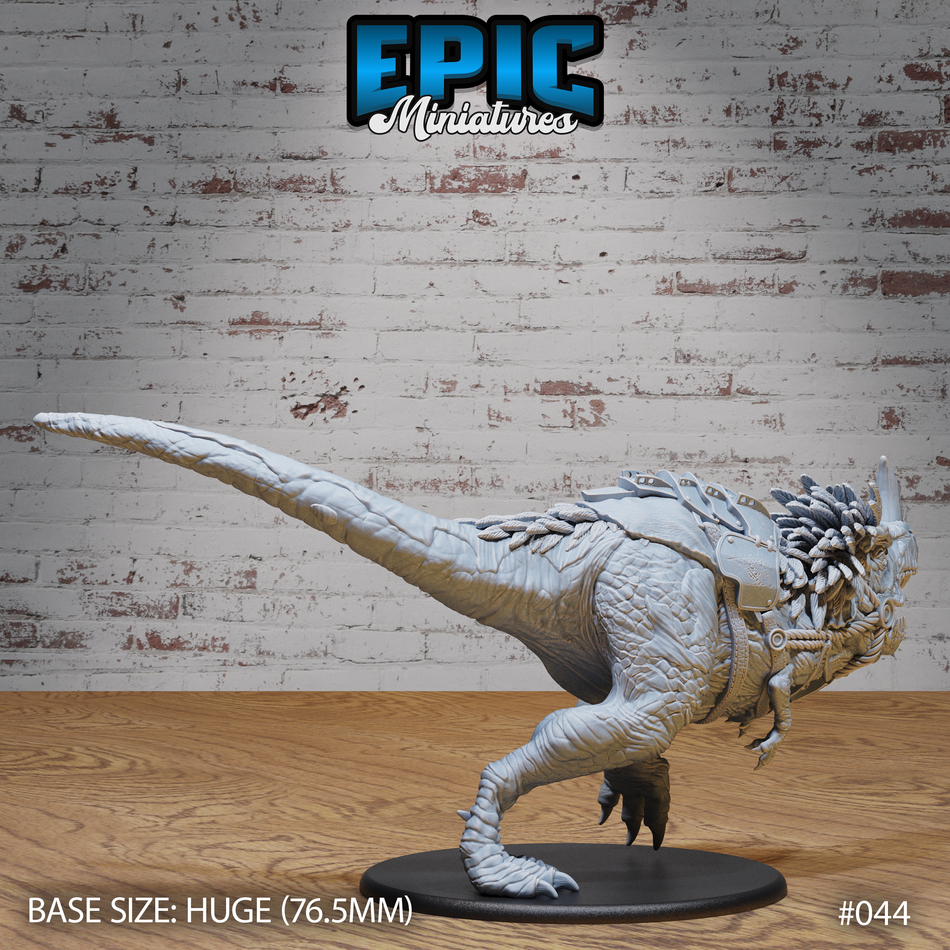 Horned Rex Chasing