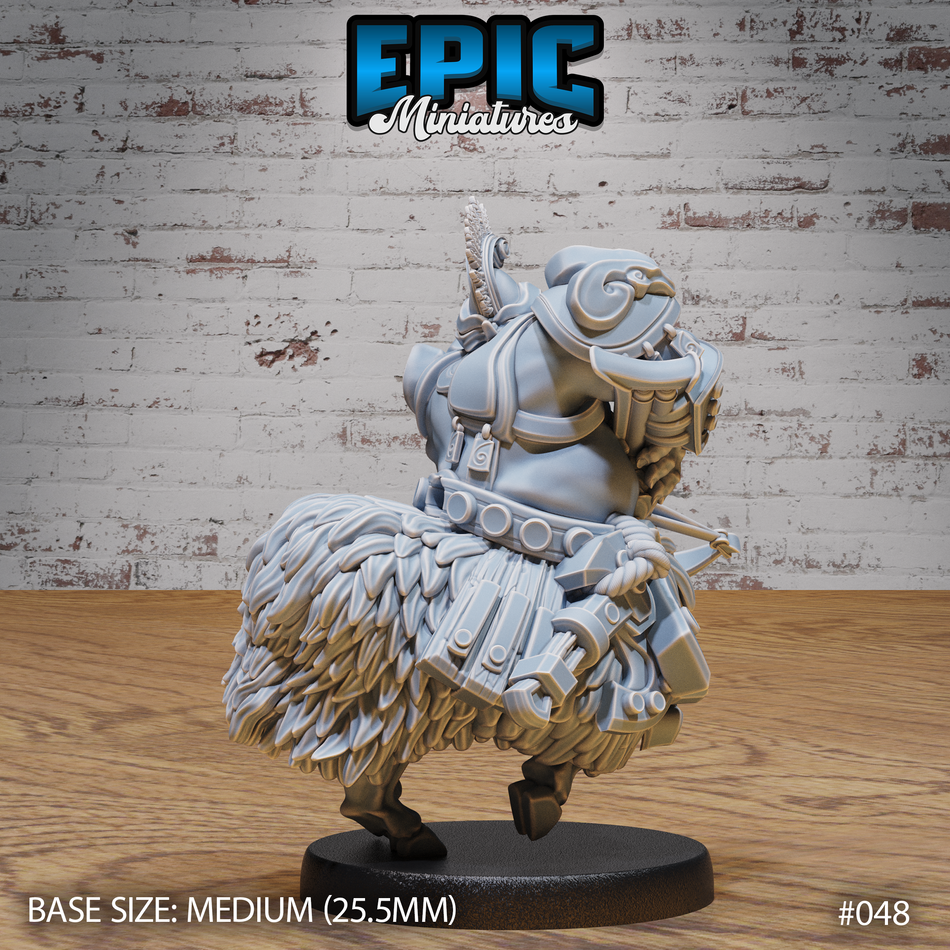 Goat Centaur Dwarf with Crossbow
