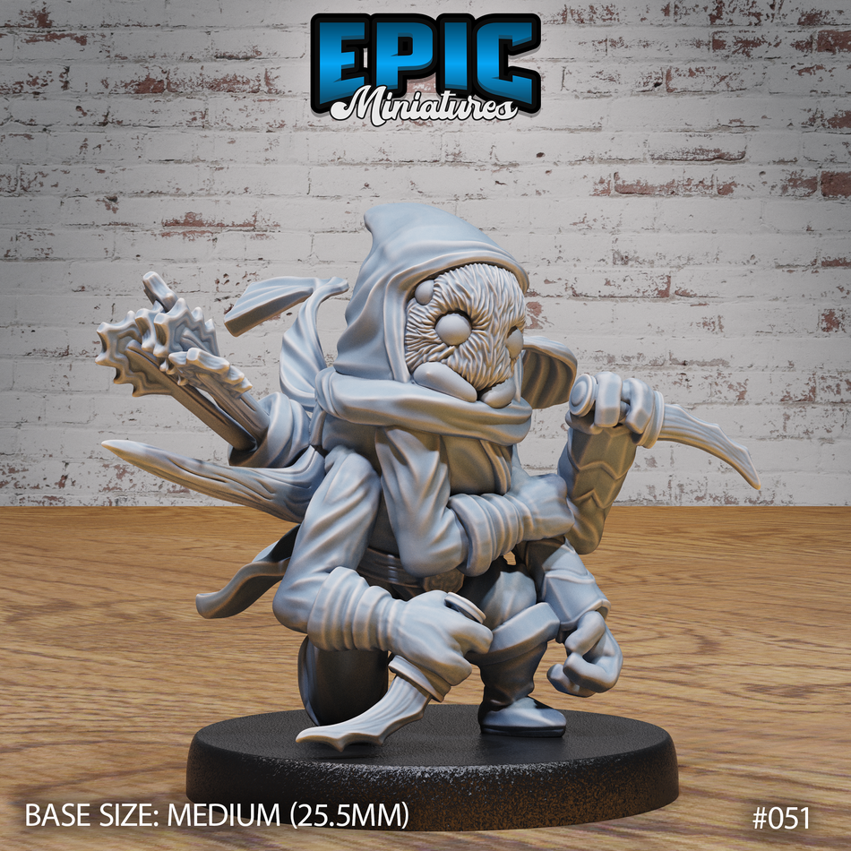 Dark Elf Spider Folk Assassin 3D Print