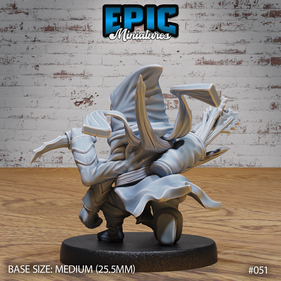 Dark Elf Spider Folk Assassin 3D Print