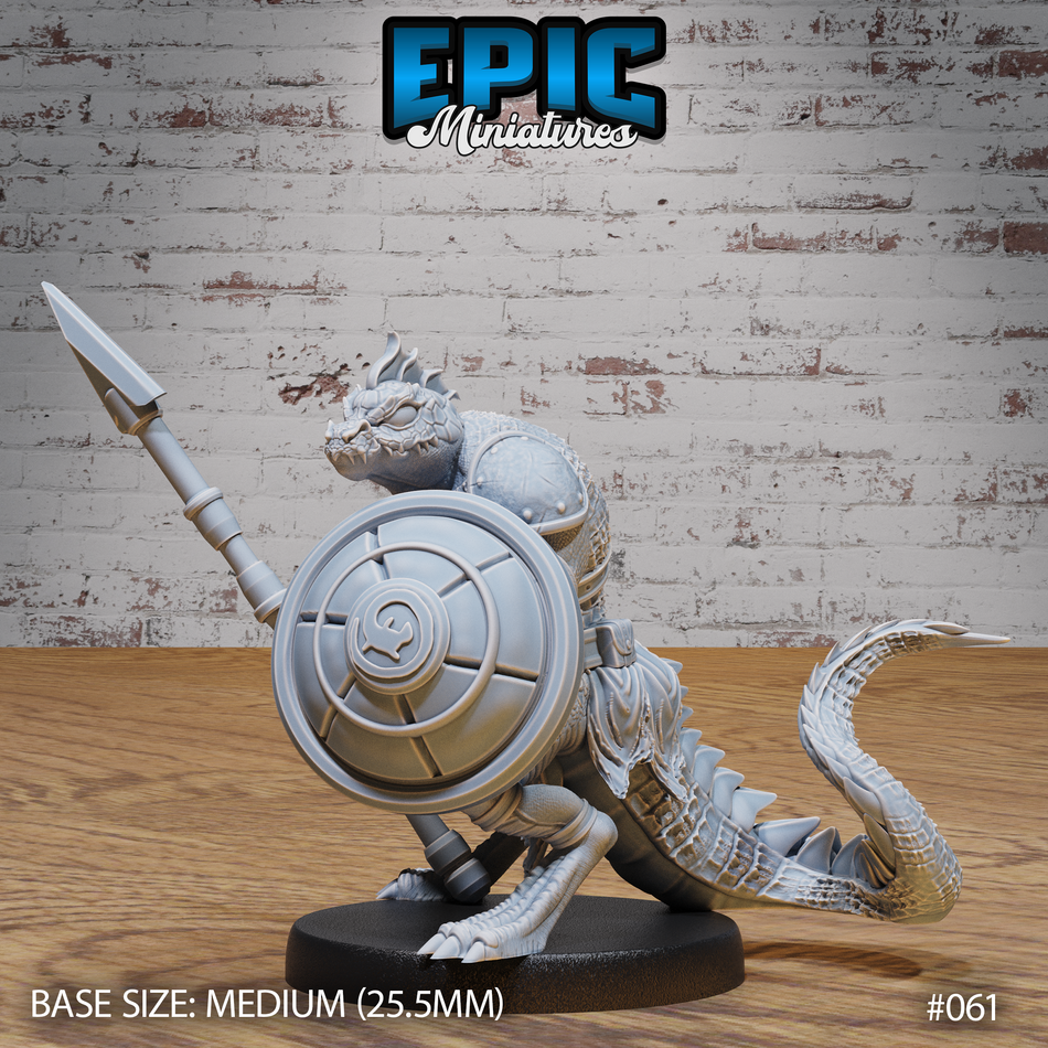 Bandit Lizard Folk Spear