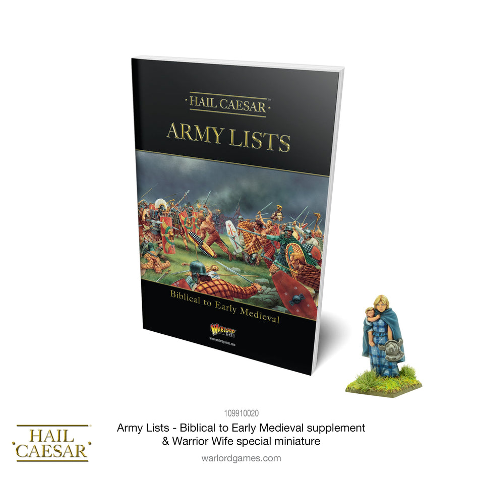 Hail Caesar - Army Lists - Biblical to Early Medeival Supplement