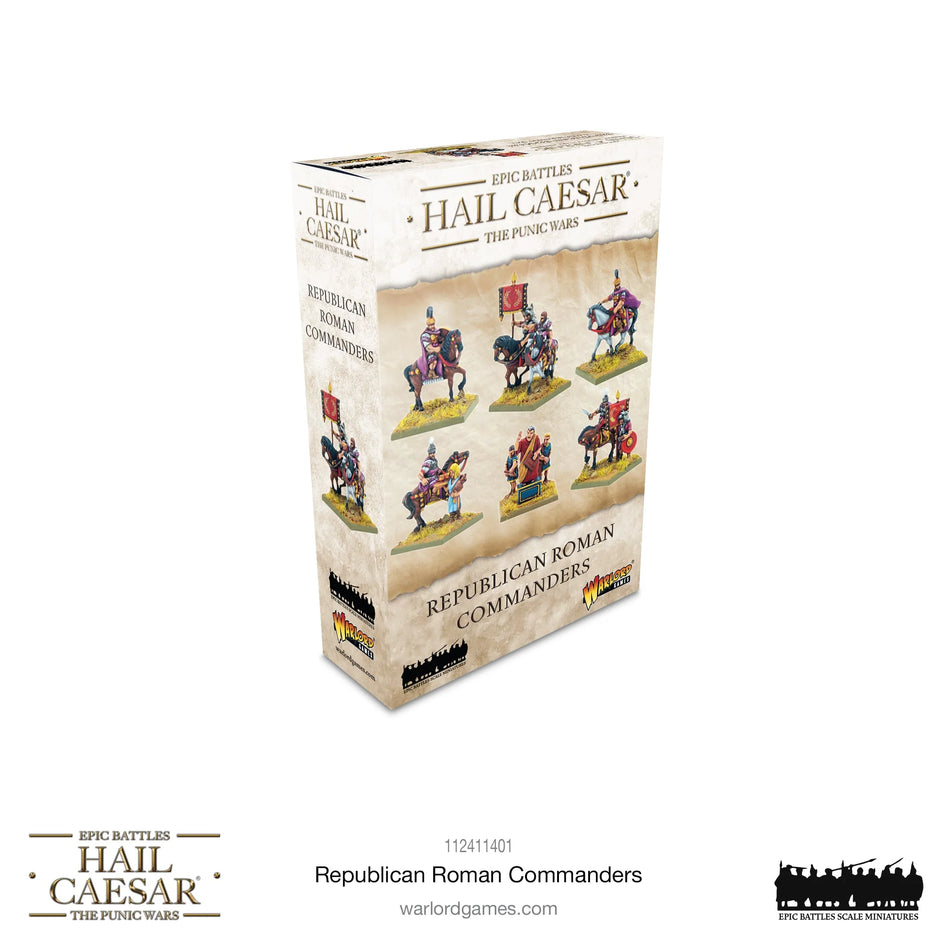 Hail Caesar Epic Battles - Republican Roman Commanders