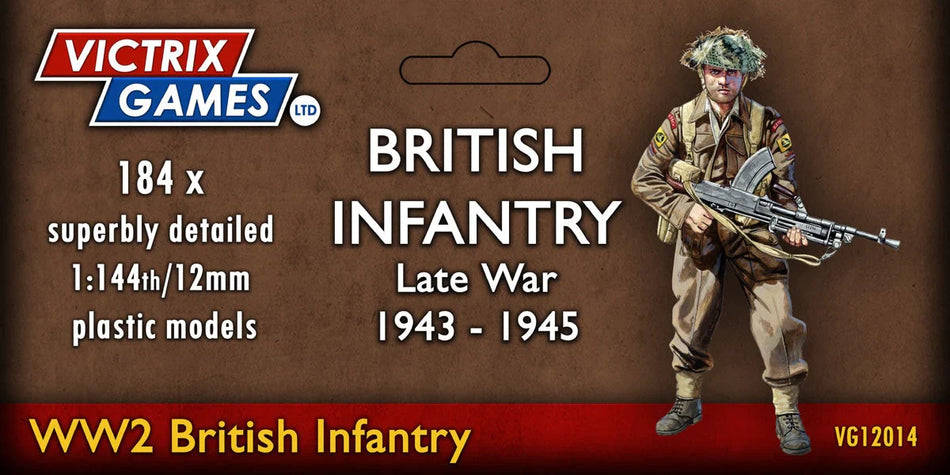 12mm WW2 British Infantry Late War 1943-1945