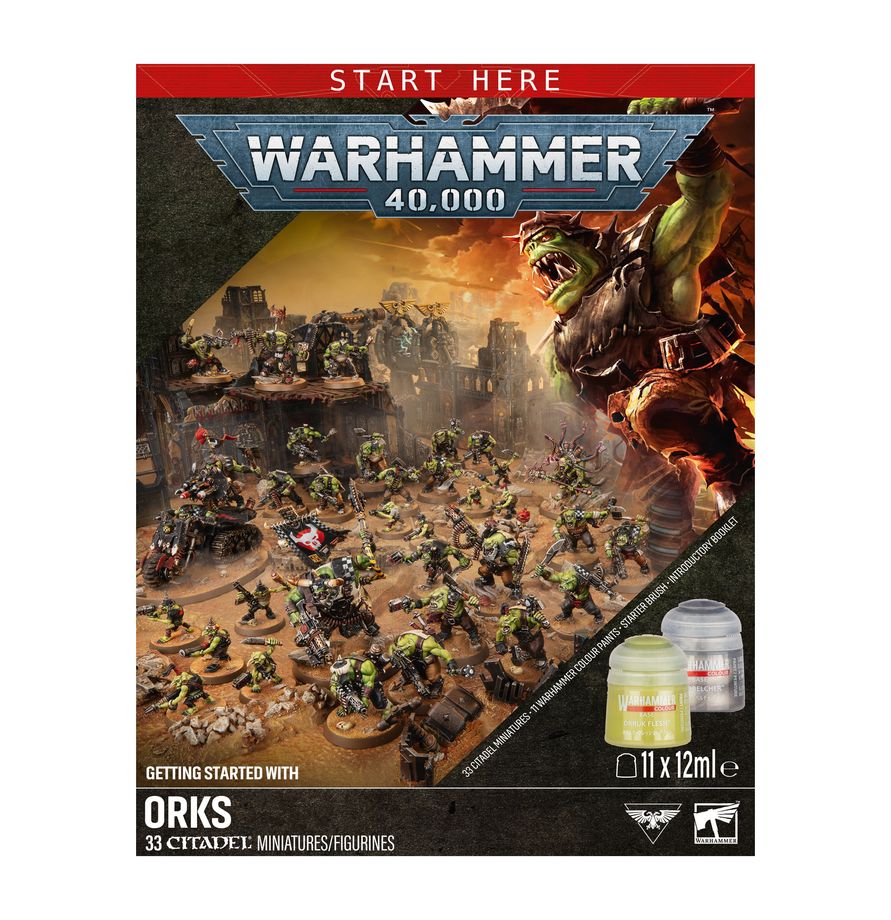 Warhammer 40,000 Getting Started with Orks (Pre-Order July 25th 2026)