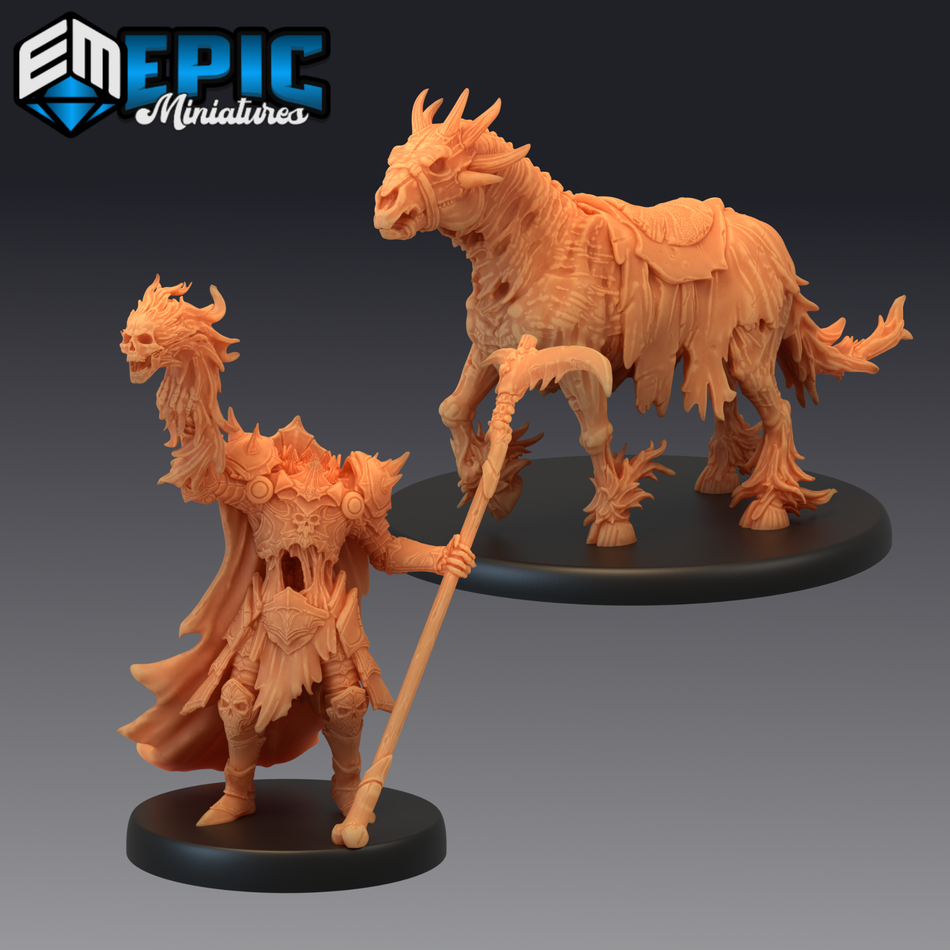 Dullahan Scythe & Horse