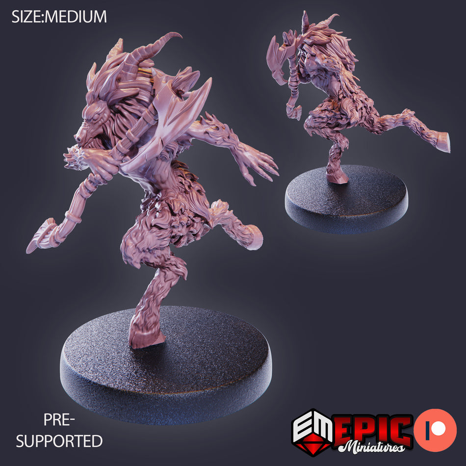 Satyr Attacking