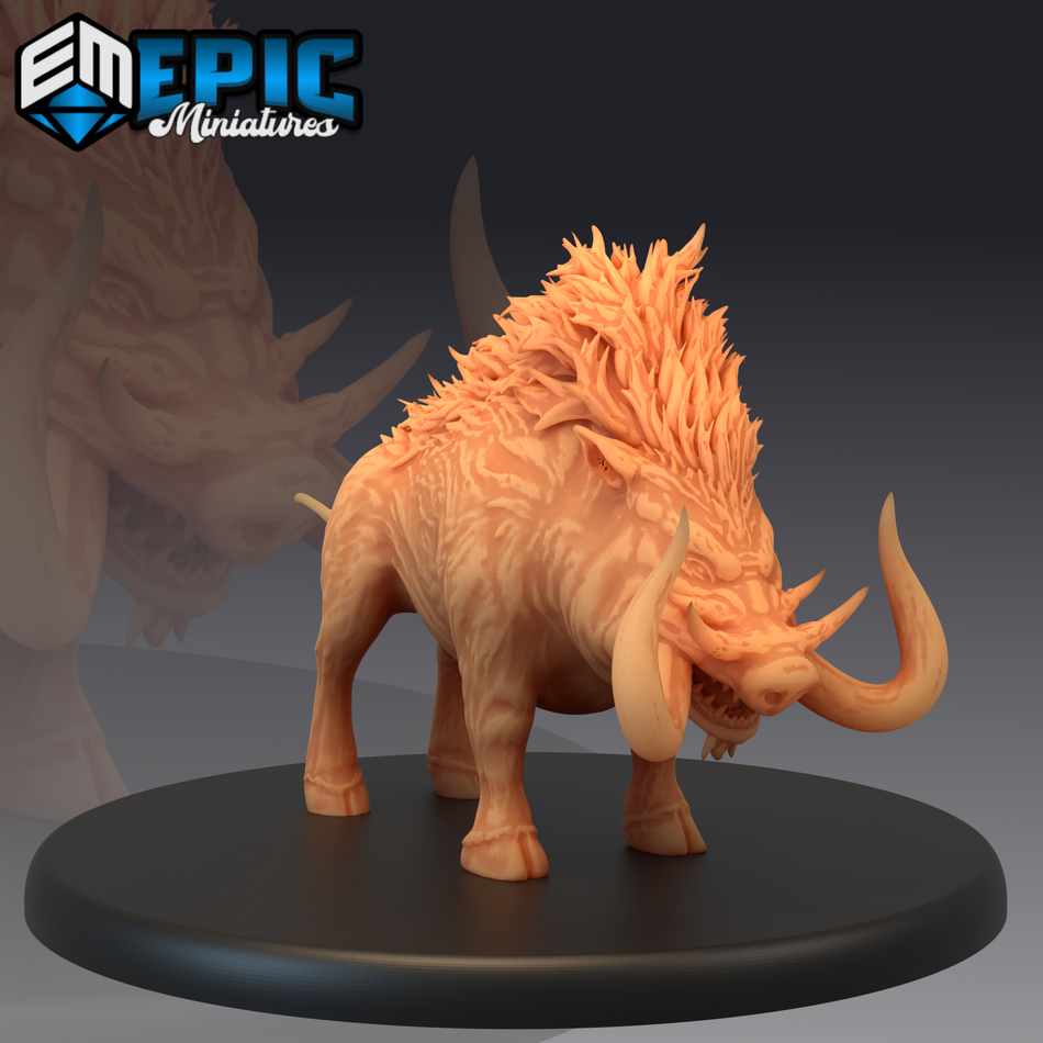 Forest Boar Standing