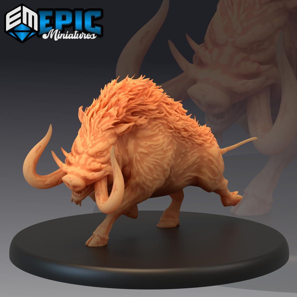 Forest Boar Running