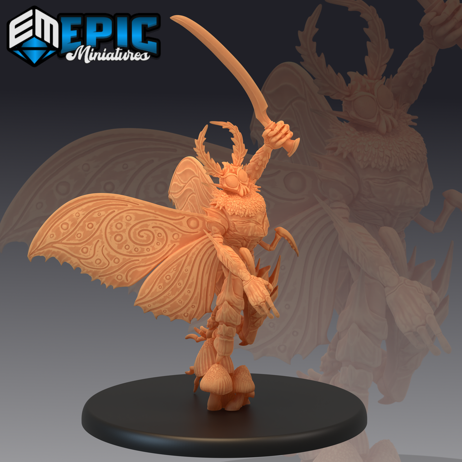 Moth Man Attacking