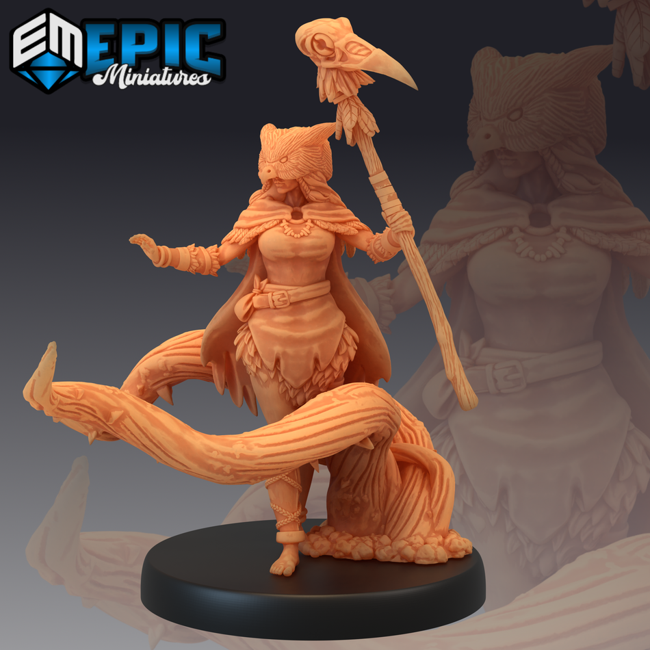 Owlbear Druid Attack Magic