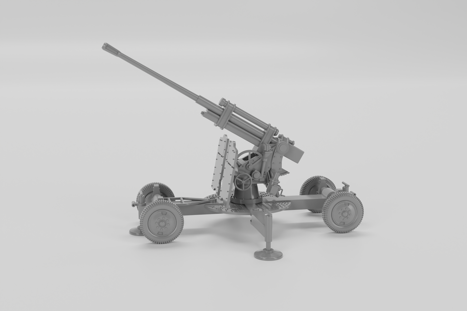 Soviet 85mm K-52 Heavy AA Gun