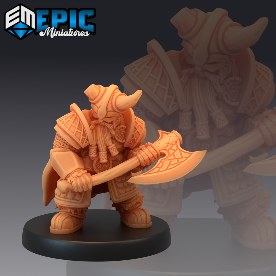 Dwarf Army Axe Warrior