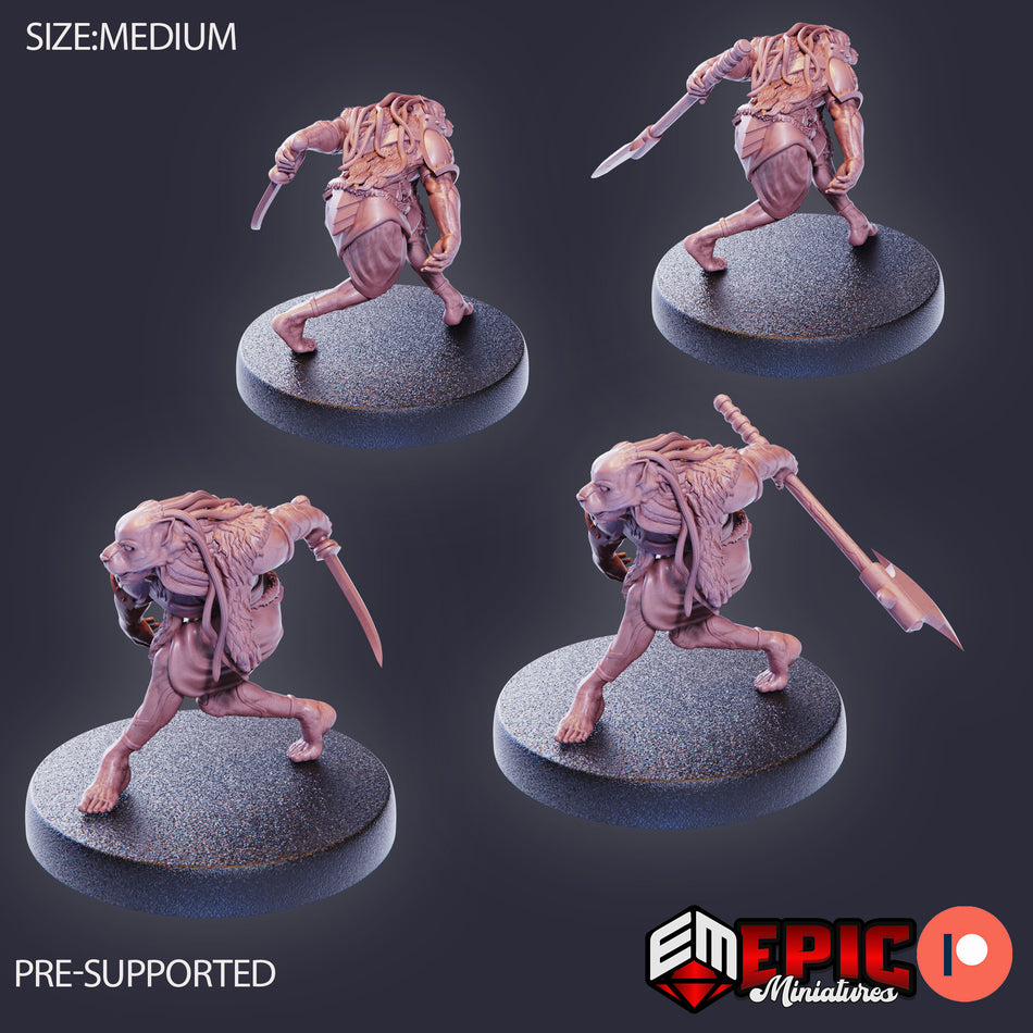 Masked Hunter Sneaking - 2 Variations