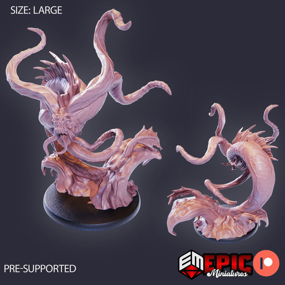Swamp Aboleth Attacking