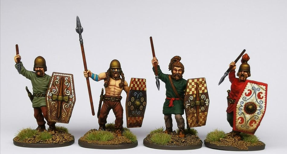 Unarmored Gallic Warriors