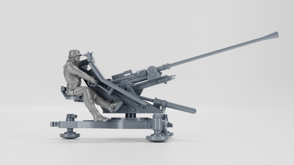 German WW2 37mm Flak 36