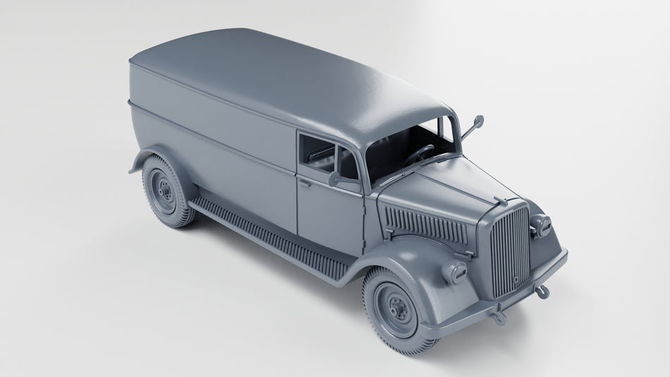 German Opel Blitz 1.5t Kastenwagen