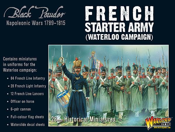 Black Powder  - Napoleonic French starter army (Waterloo campaign)