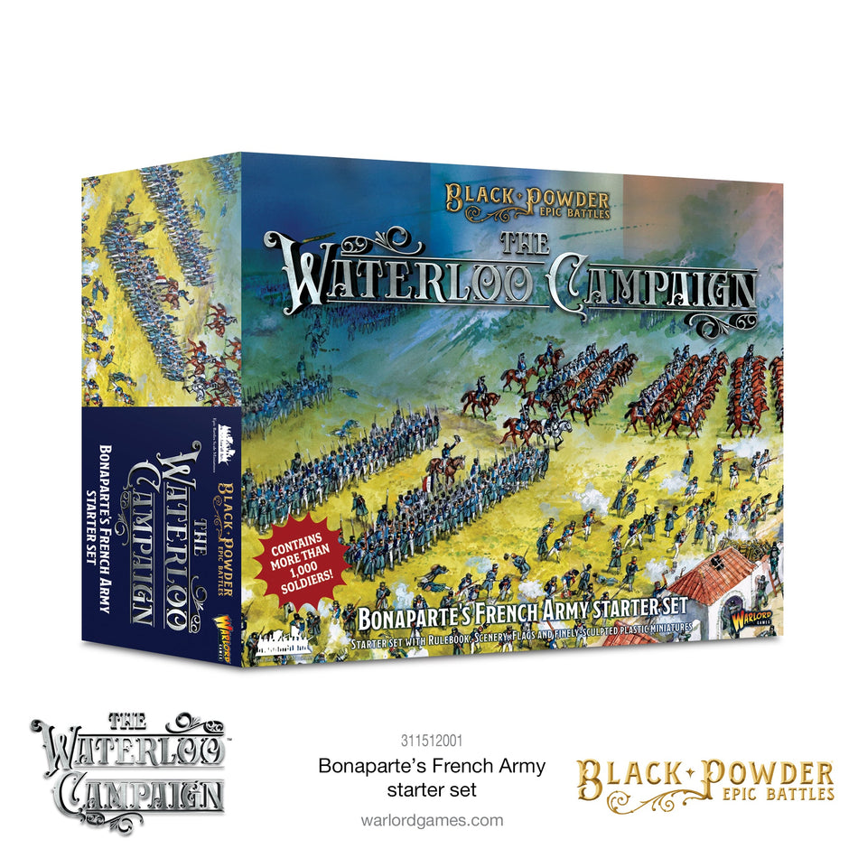 Black Powder Eic Battles Waterloo Bonaparte's French Starter Set