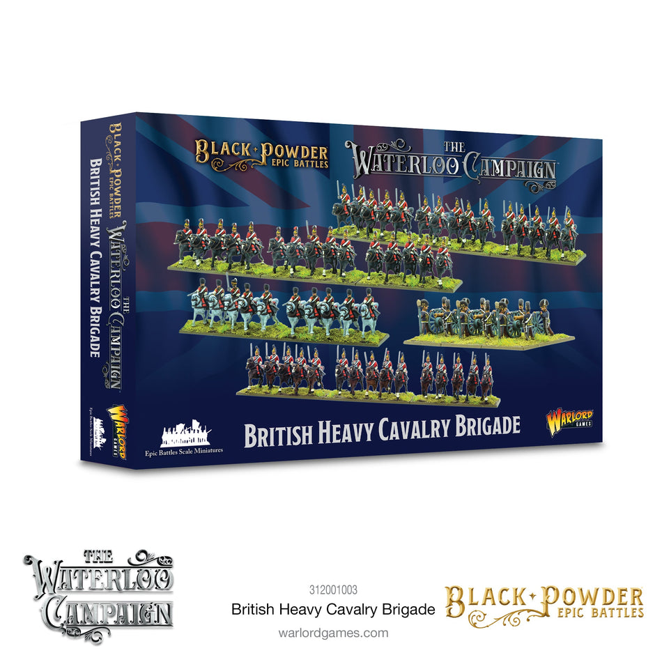 Black Powder Epic Battles Waterloo British Heavy Cavalry Brigade