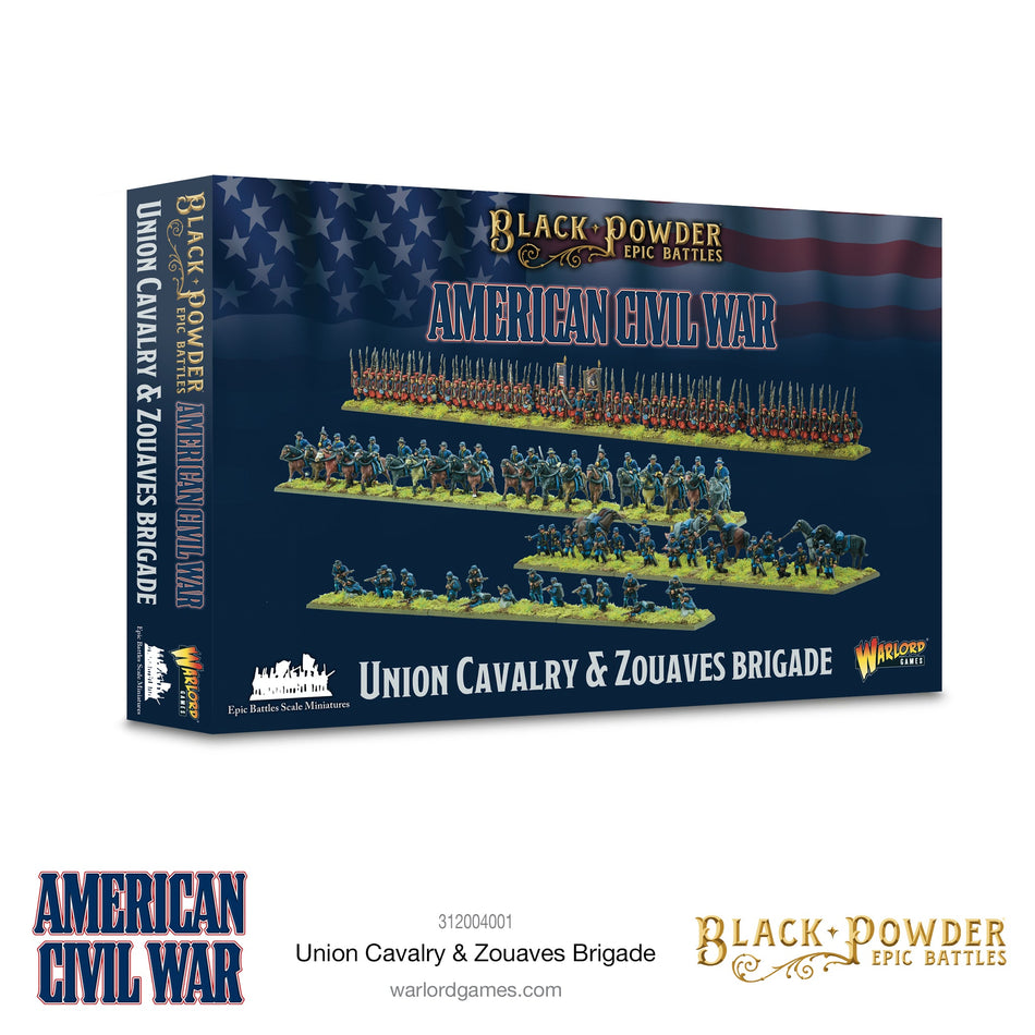 Black Powder Epic American Civil War Union Cavalry & Zouaves Brigade