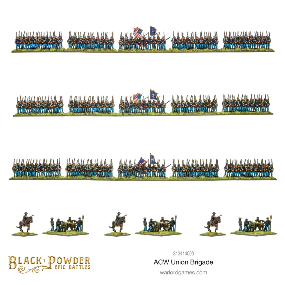 Black Powder Epic Battles American Civil War Union Brigade