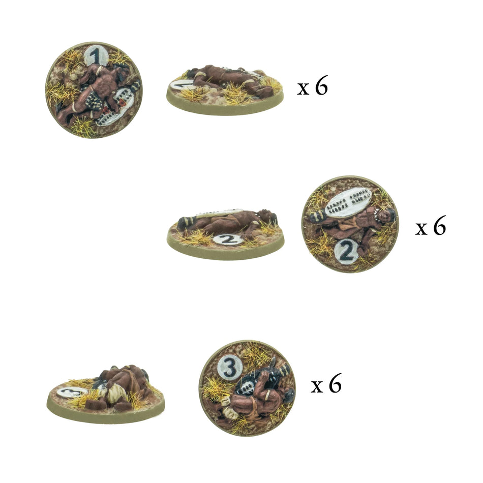 Black Powder Epic Battles: Zulu! - Zulu Impi Casualty Markers