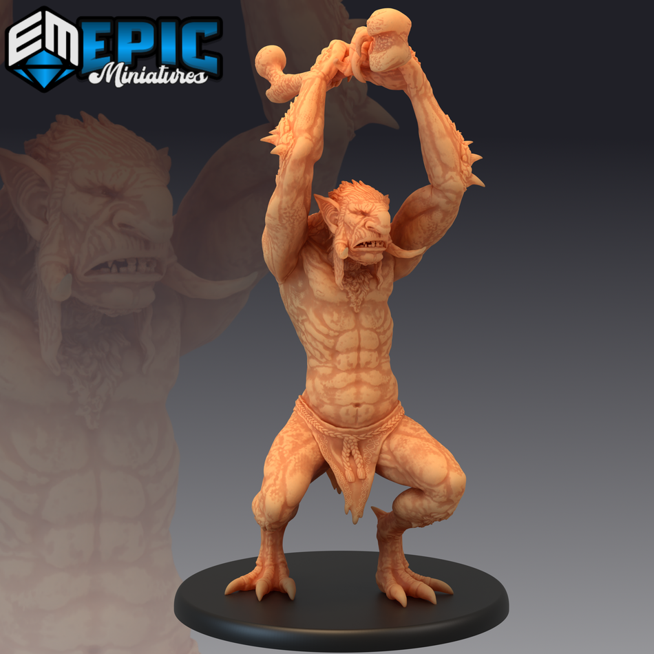 Forest Troll Attacking