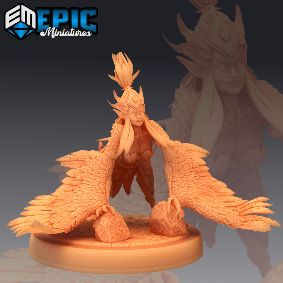 Harpy Lady Preying