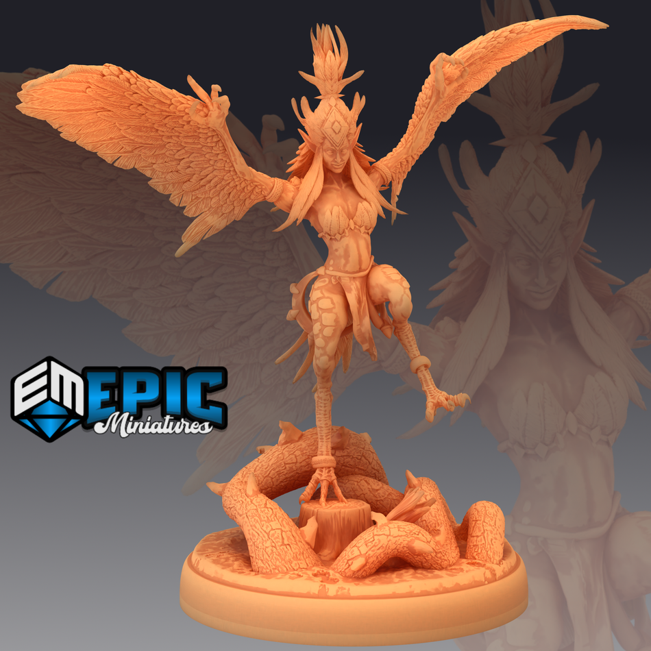 Harpy Lady Landing