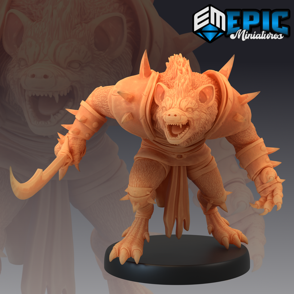 Gnoll Sword Charging