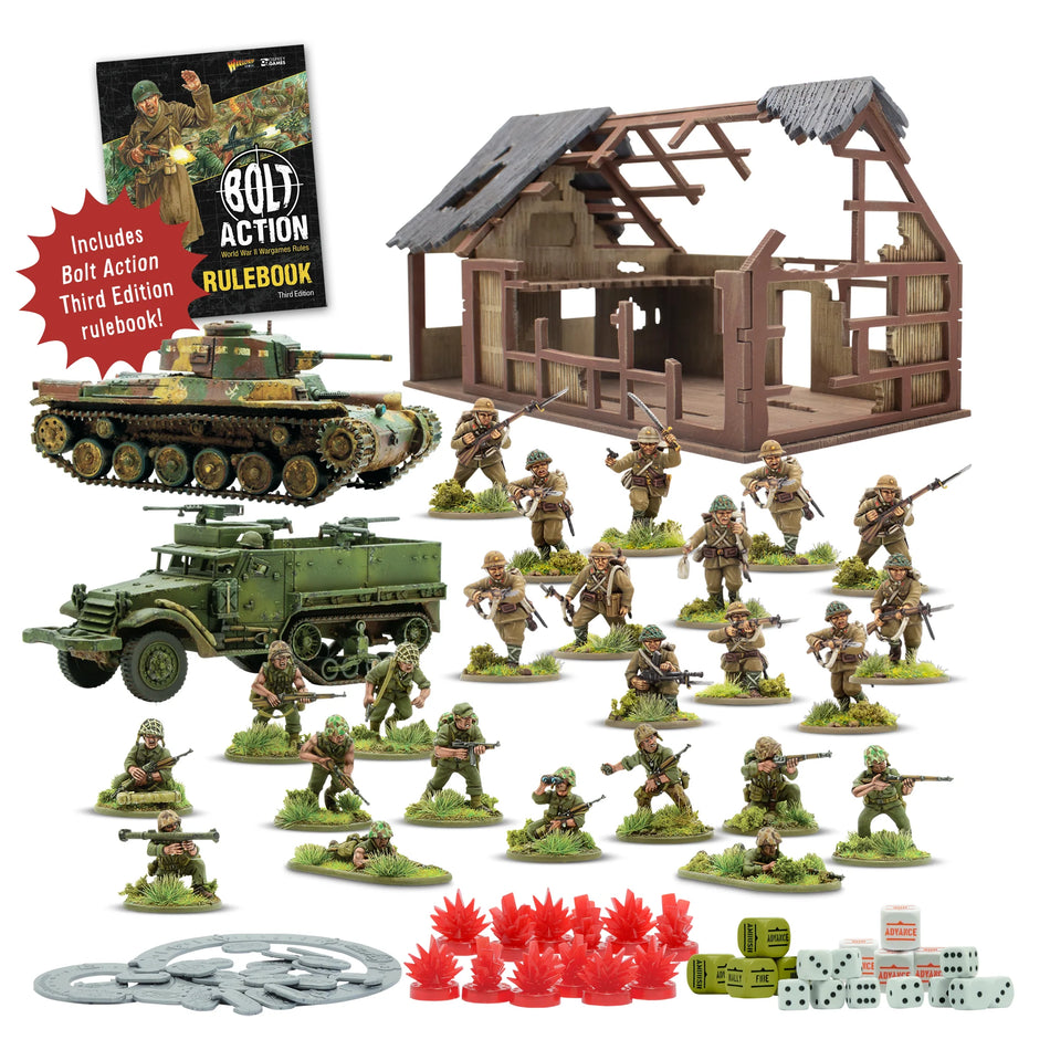 Bolt Action Starter Set–Island Assault! (Third Edition) (Pre-Order January 2026)