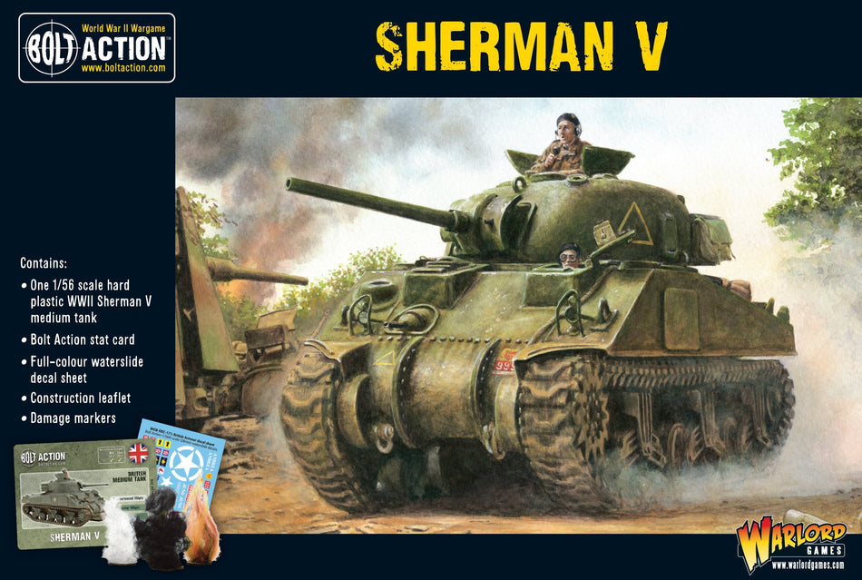 Bolt Action Sherman V Tank