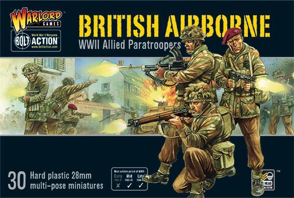 Bolt Action British Airborne WWII Allied Paratroopers