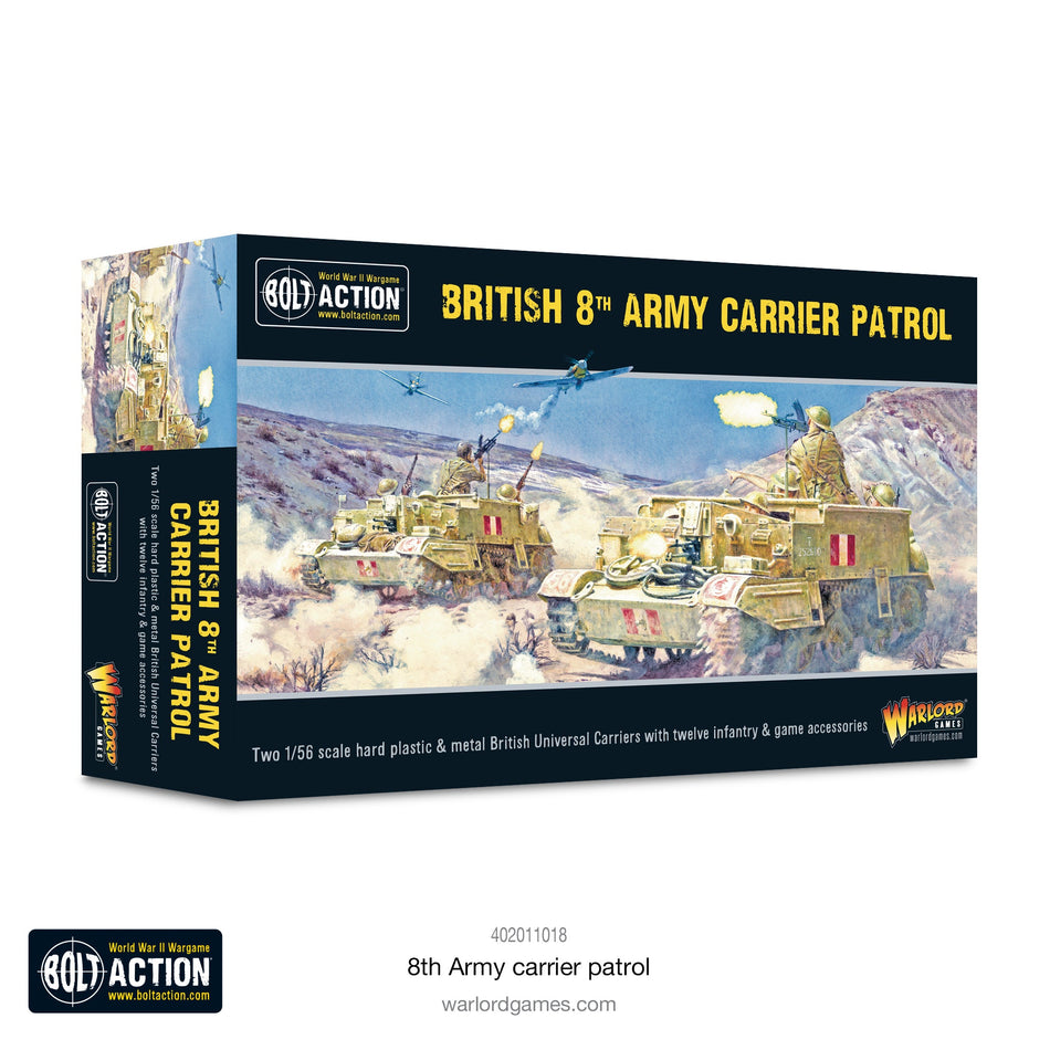 Bolt Action 8th Army Carrier Patrol