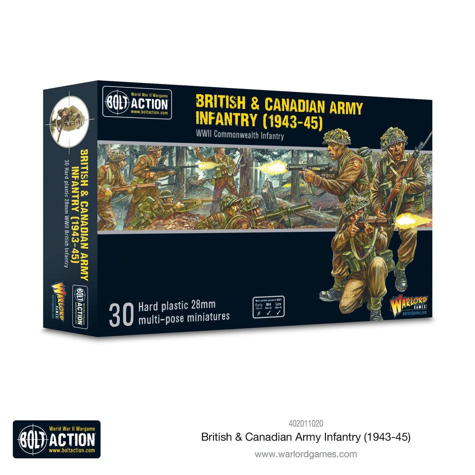 Bolt Action British & Canadian Infantry